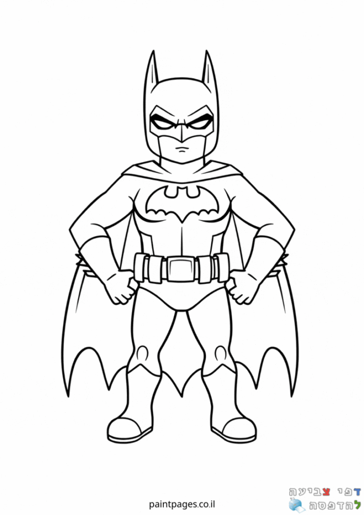 באטמן ילד לצביעה