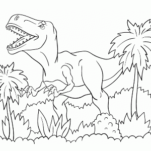 דפי צביעה דינוזאורים - תמונת קטגוריה