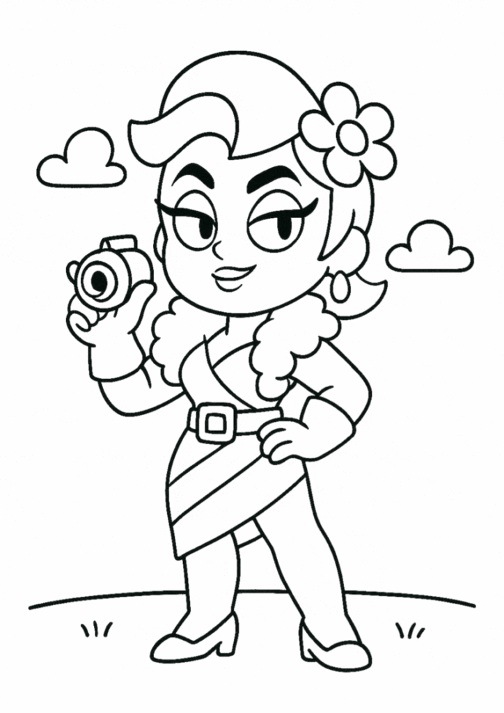 לולה מבראול סטארס לצביעה