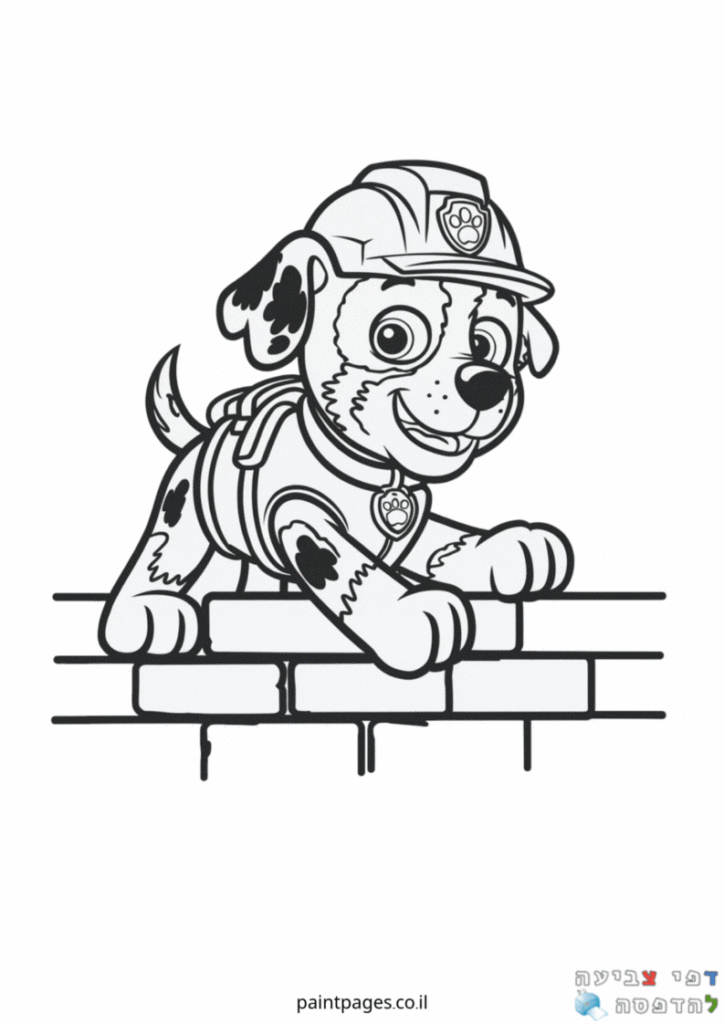 מרשל מטפס על חומה