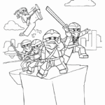 נינג'ות דפי צביעה לילדים חינם להדפסה עם דמויות נינג'ה. אידיאלי לילדים שאוהבים פעילות יצירה וצביעה. פעילות יצירתית מהנה.